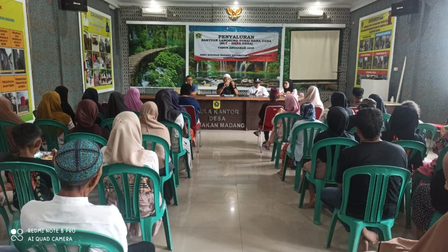 Penyaluran Bantuan Langsung Tunai ( BLT )