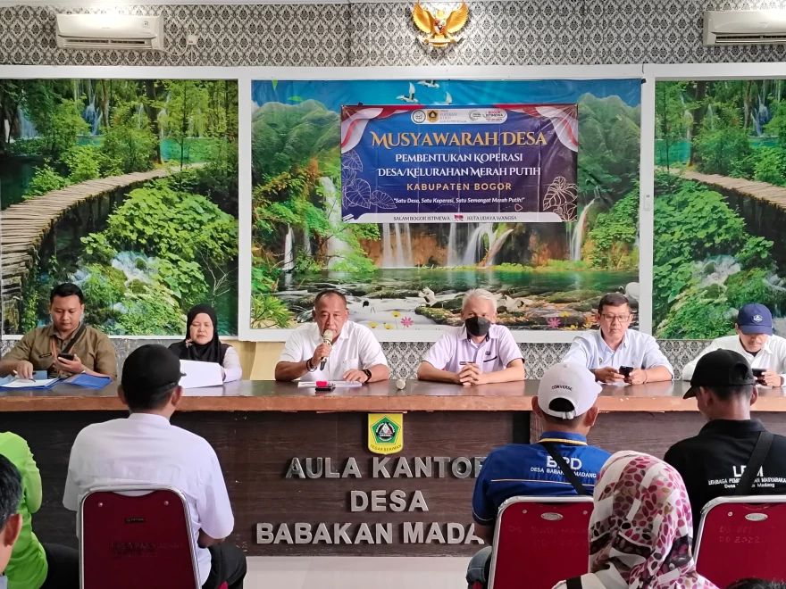 KOPERASI DESA MERAH PUTIH PEMERINTAH DESA BABAKAN MADANG